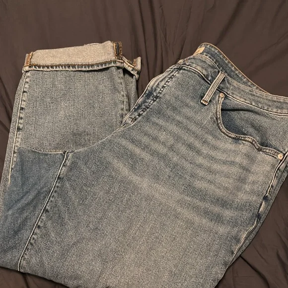 Madewell The Plus Girljean in Cadell Wash: Ripped Edition size 22 - Picture 5 of 7